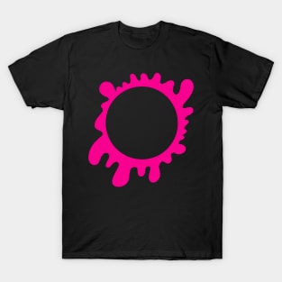 Pink Coffee Cup Stain Ring T-Shirt